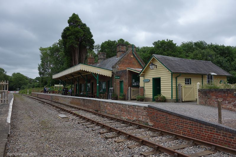 Shillingstone Station, Somerset & Dorset Railway, June 2013.