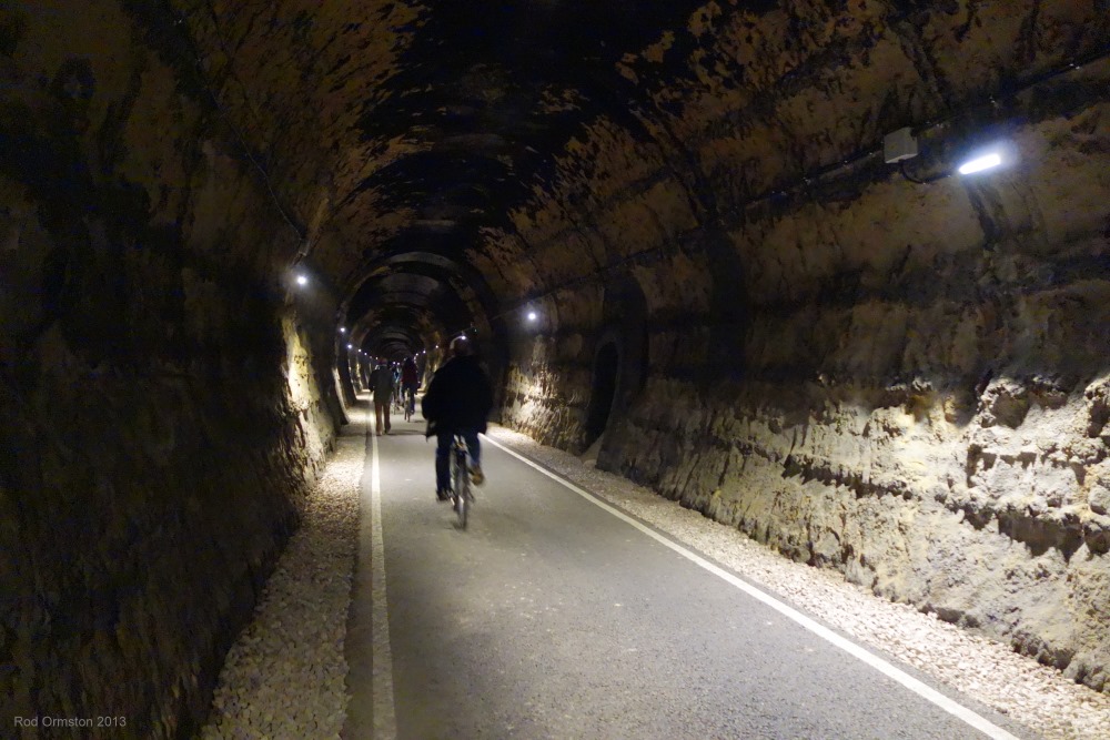 Combe Down Tunnel - 6th April 2013 - Two Tunnels Greenway opening day.